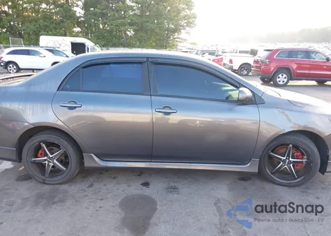 2009 Toyota Corolla Xrs из США, поврежденный, VIN 2T1BE40EX9C010535